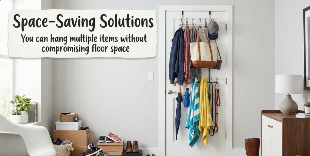 Over The Door Hooks Clothing Hanger Stainless Steel Over The Door Hooks BMA H612插图1 Over The Door Hooks Clothing Hanger Stainless Steel Over The Door Hooks BMA H612插图1