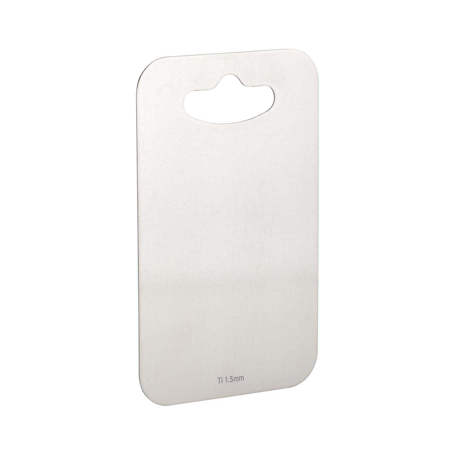 100% Pure Titanium Cutting Board - Front