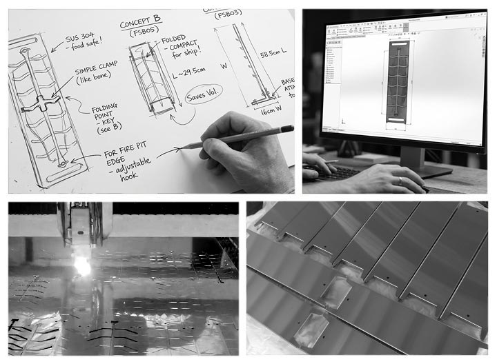 Flame Salmon Board插图
