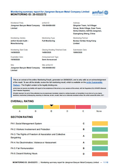 Cutting Board插图19 BSCI Audited