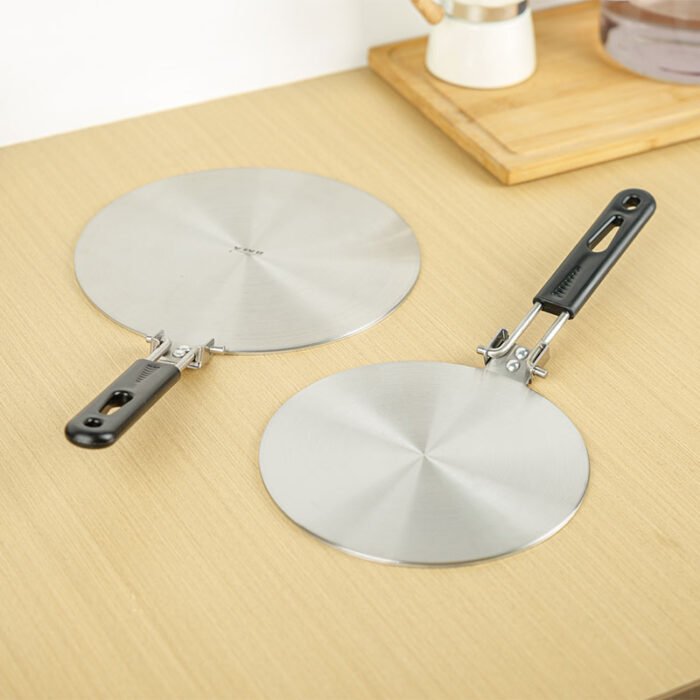 Plastic Foldable Handle Stainless Steel Induction Plate adapter BMA HDP005 - Image 2