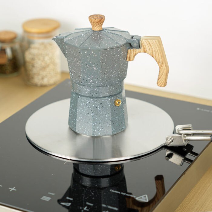 Plastic Foldable Handle Stainless Steel Induction Plate adapter BMA HDP005 - Image 4