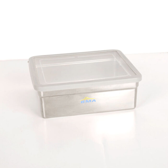 Stainless Steel Food Storage Containers With Transparent Lids Bento Box LB17