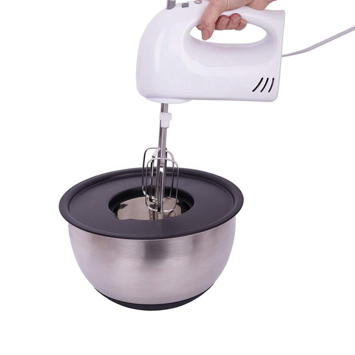 Mixing Bowls with Airtight Lids Stainless Steel Bowls By Colorful Non-Slip Bottoms BMA MB01 - Image 6