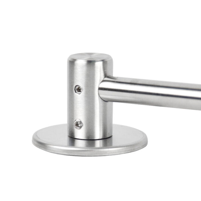 Stainless Steel Wall Mounted Pots and Pans Hanging Rack with Sliding Hook BMA KC206 - Image 6
