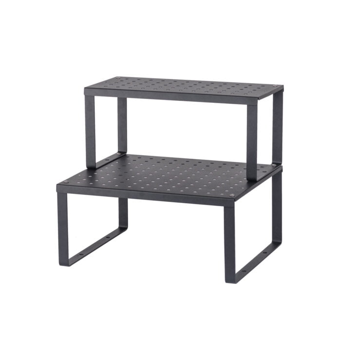 Customized 2-Tier Heavy Duty Stand Kitchen Storage Cabinetry Counter Top Organizer Rack MPS1103 - Image 3