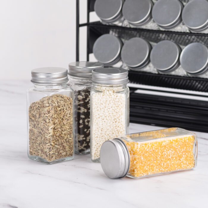 Kitchen Seasoning Shelf Pull Out Spice Rack Organizer for Kitchen Cabinet PSR03 - Image 7
