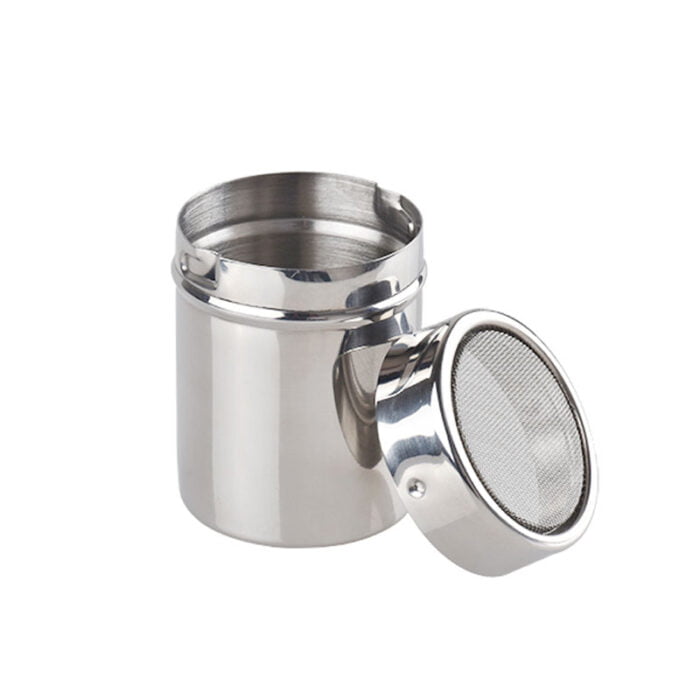 Stainless Steel Dredge Shaker Powdered Sugar Dispenser Cocoa Powder Dispenser BMA SJ01