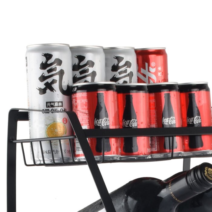 3 Tier Kitchen standing Storage Organizer Spice Rack For Sauce Seasoning Jars Bottle Rack SR1102 - Image 6