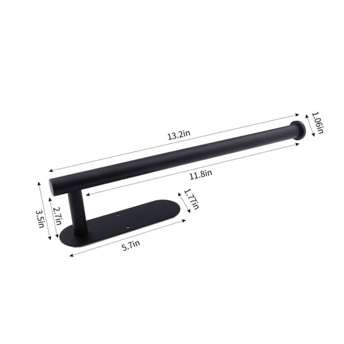 Adhesive Paper Towel Holder Under Cabinet Wall Mount for Kitchen Paper Towel TPH01 TPH02 - Image 3