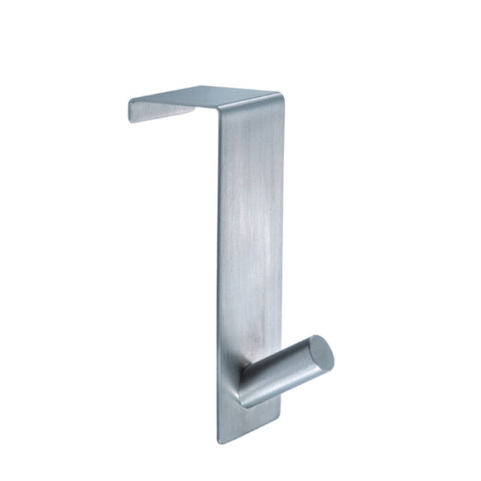Single Over Door Hooks Stainless Steel Movable Coat Hooks BMA H203