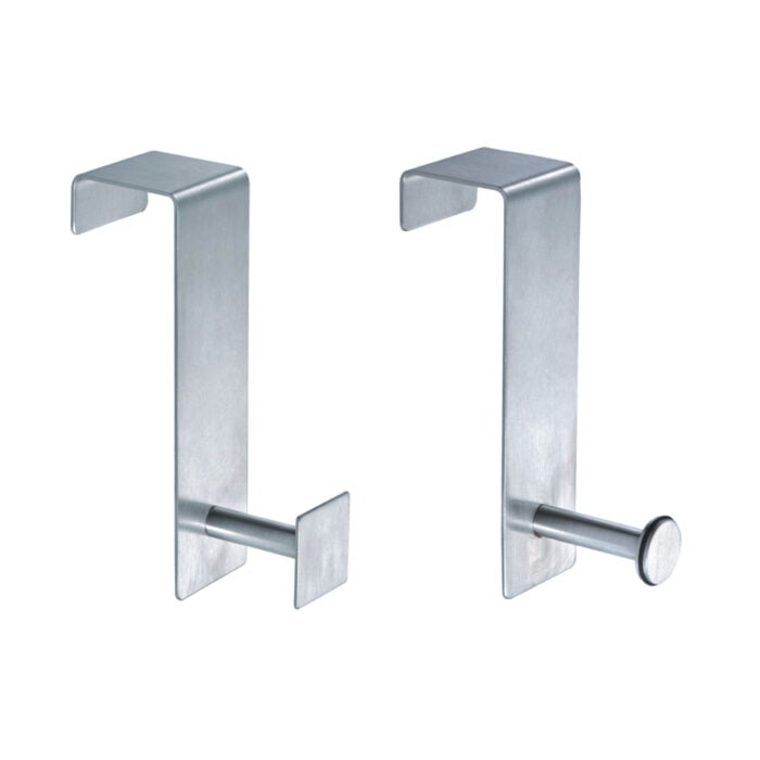 Single Over Door Hooks Stainless Steel Movable Coat Hooks BMA H203 - Image 2