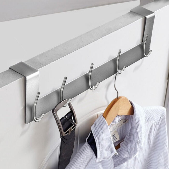 Stainless Steel Stonger Over Door 5 Hook H215 - Image 7