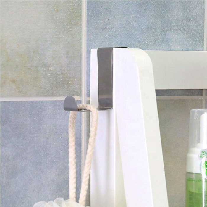 Stainless Steel Single Over The Door Hook H806 - Image 6
