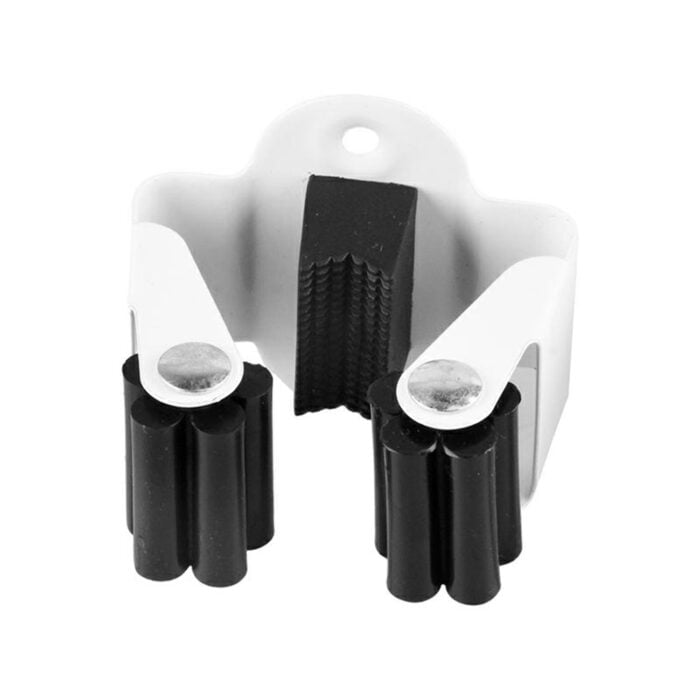 Heavy Duty Mop Holder Self With Hooks Stainless Steel Mop And Broom Hodler BMA KC328 - Image 5