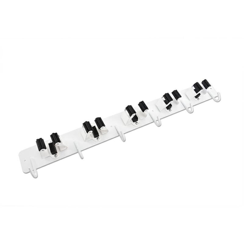 Heavy Duty Mop Holder Self With Hooks Stainless Steel Mop And Broom Hodler BMA KC328
