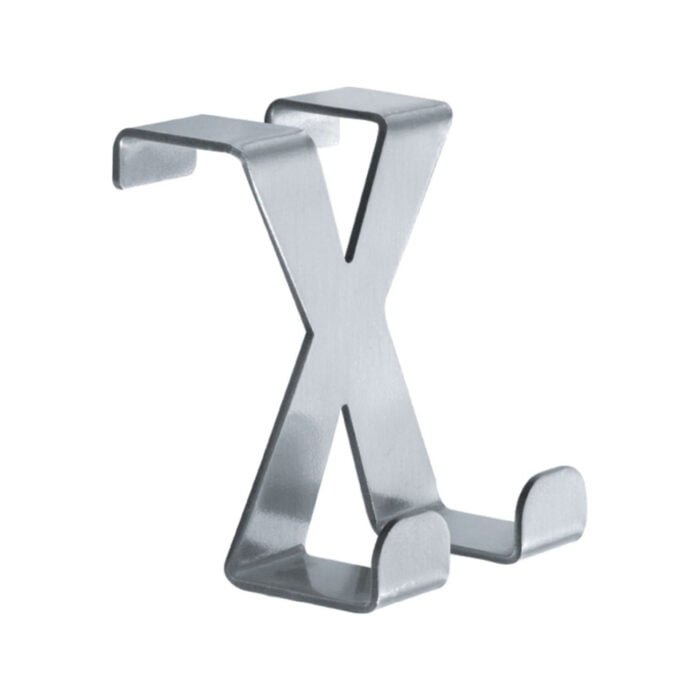 Stainless steel single over door hook BMA H111 - Image 2