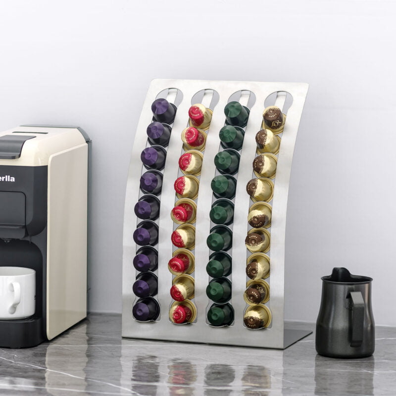OEM Tabletop Coffee Holder Coffee Capsule Display Stand Nespresso Coffee Machine Pod Holder CH4104