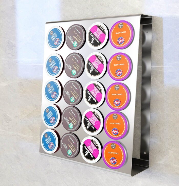 Stainless Steel Coffee Pod Holder for K-cup Capsule Stands CH4300缩略图