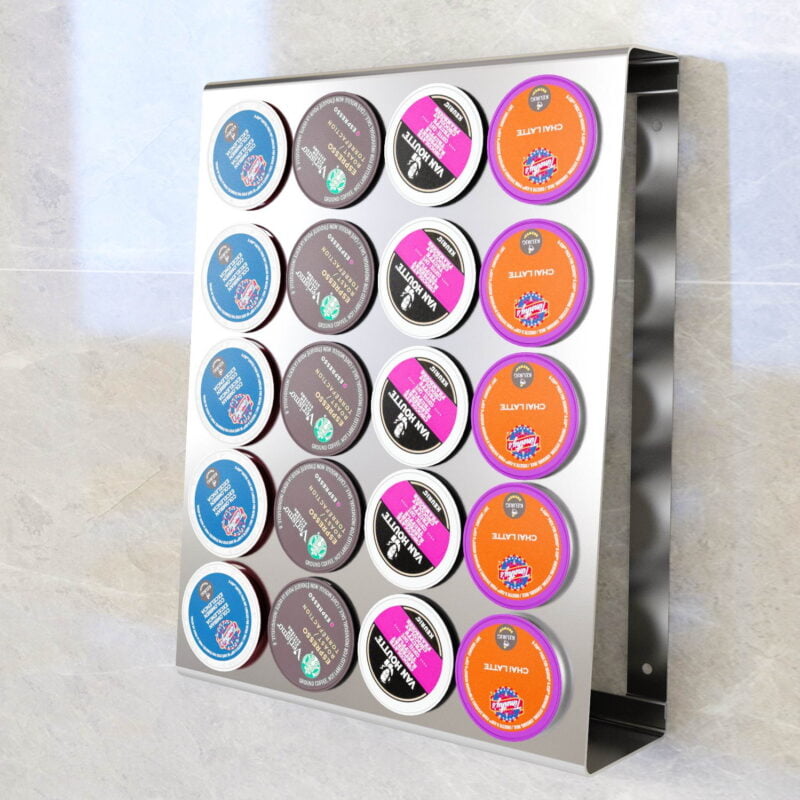 Stainless Steel Coffee Pod Holder for K-cup Capsule Stands CH4300