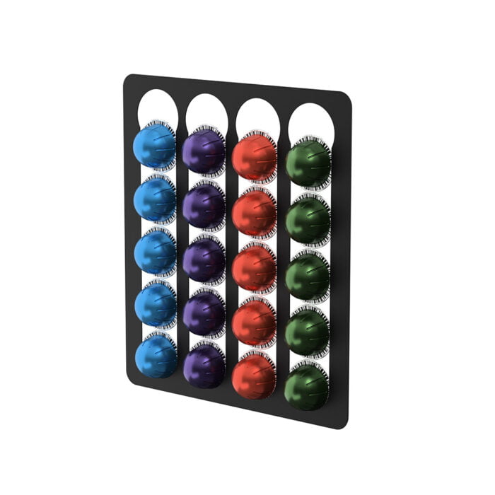 Wholesale Mounted on the Fridge Wall Cabinets Coffee Pod Holder for Nespresso Vertuo Capsules CH4400 - Image 2