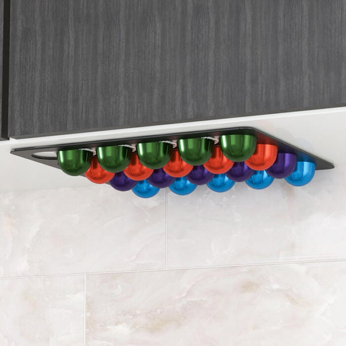 Wholesale Mounted on the Fridge Wall Cabinets Coffee Pod Holder for Nespresso Vertuo Capsules CH4400 - Image 5