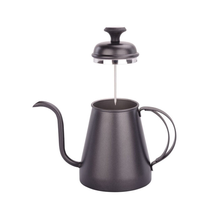 Long Mouth Outdoor Drip Coffees Kettles with Temperature Displayed Lid CHP010 - Image 3