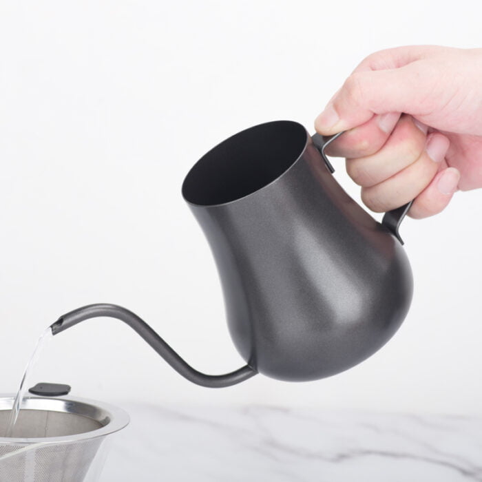 No lid Stainless Steel Gooseneck Kettle Hand Pour Over Coffee Kettle CHP05 - Image 9