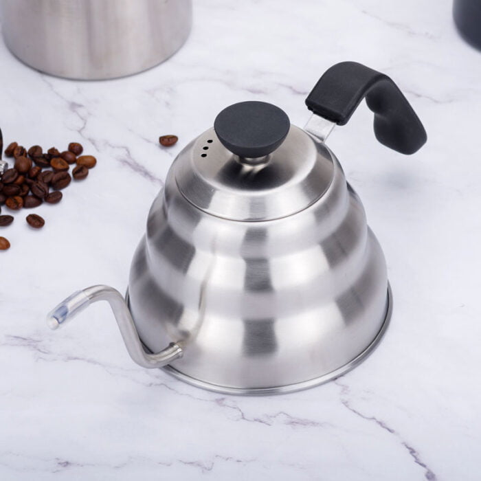 Stainless Steel Milk Tea Coffee Pot 1200 ML Stovetop Gooseneck Kettle CHP08 - Image 3