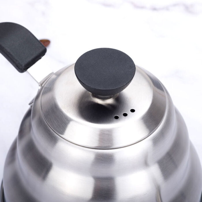 Stainless Steel Milk Tea Coffee Pot 1200 ML Stovetop Gooseneck Kettle CHP08 - Image 4