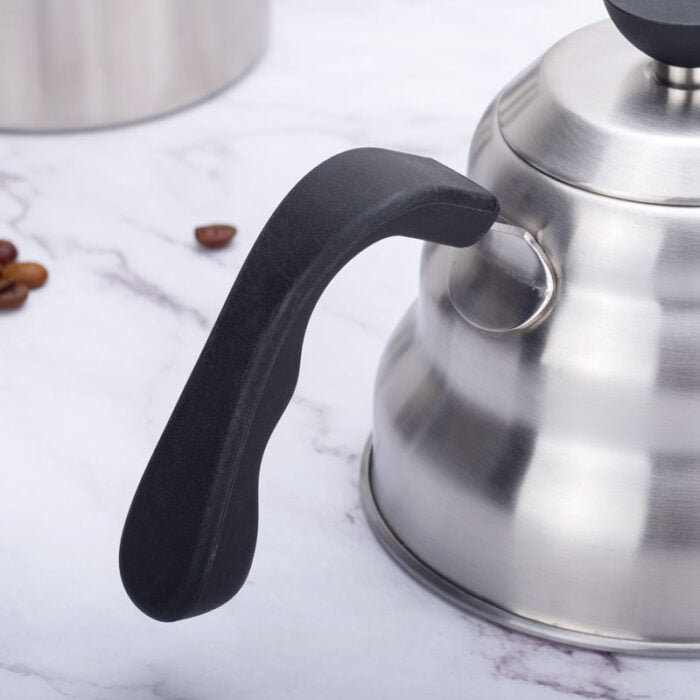 Stainless Steel Milk Tea Coffee Pot 1200 ML Stovetop Gooseneck Kettle CHP08 - Image 7