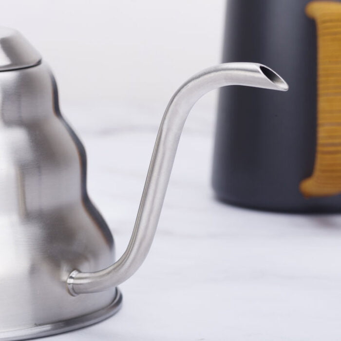 Stainless Steel Milk Tea Coffee Pot 1200 ML Stovetop Gooseneck Kettle CHP08 - Image 6