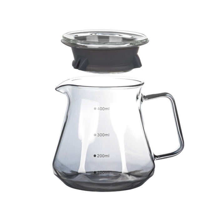 Professional Glass Coffee Server for Drip Coffee Maker Pour Over Coffee Maker with LID manufacturers CM03 - Image 3