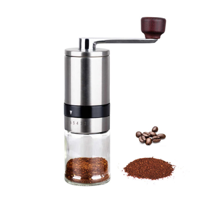 Travel Coffee Beans mill Manual Coffee Grinder With Adjustable Ceramic Burr MCG107 - Image 2