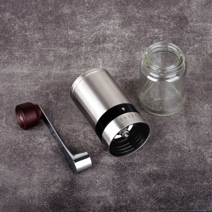 Travel Coffee Beans mill Manual Coffee Grinder With Adjustable Ceramic Burr MCG107 - Image 6