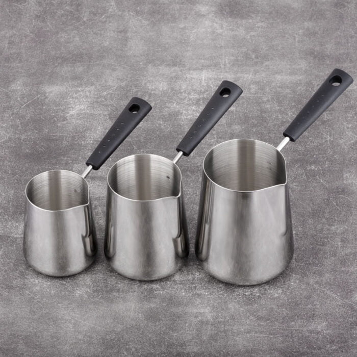 Stainless Steel Chocolate and Milk Warmer Pot Turkish Coffee Pot MP1003 - Image 7