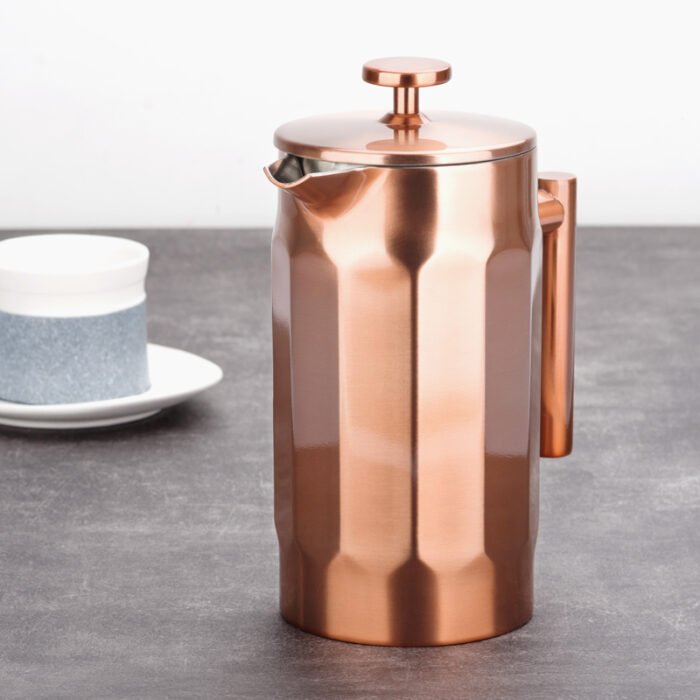 Double Walled Insulated Coffee Jug Filter Stainless Steel Coffee Plunger French Press PCM110