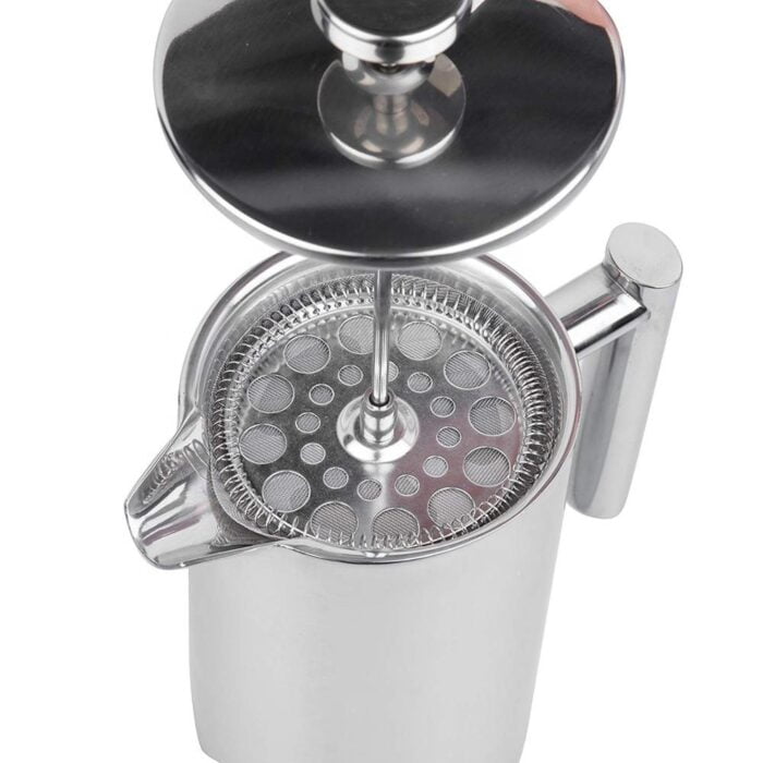 French Press Coffee Maker Stainless Steel Wth 4-Level Filtration Systems Coffee Press BMA PCM111 - Image 3