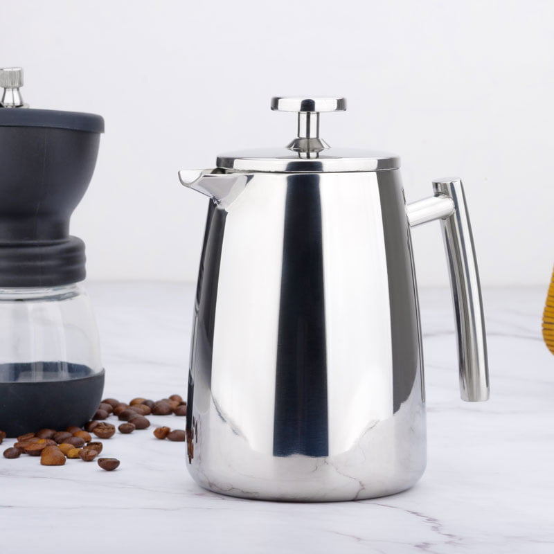 Double Wall Stainless Steel Coffee Press French Cafetera Prensa Francesa PCM114