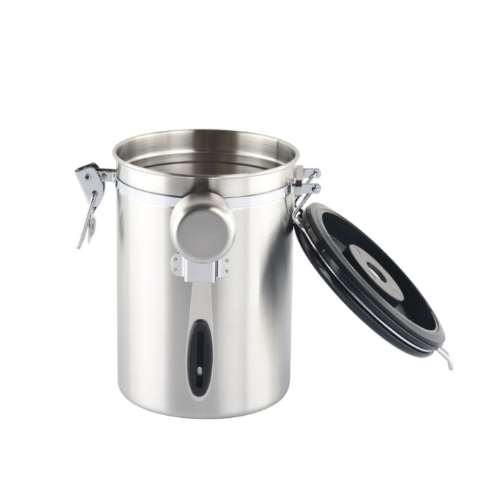 Multifunctional Storage Containers Coffee Airtight Canisters with Spoon S517 - Image 2
