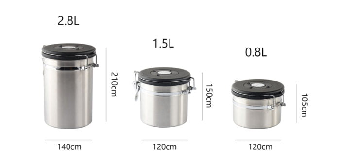 Multifunctional Storage Containers Coffee Airtight Canisters with Spoon S517 - Image 7