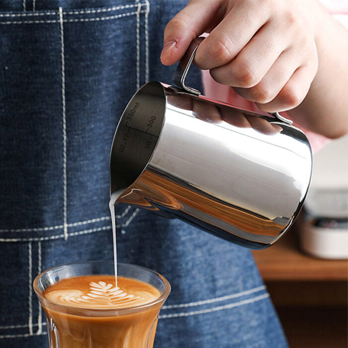 Milk Frothing Pitcher Coffee Milk Frothing Cup Stainless Steel Milk Pitcher BMA MP01