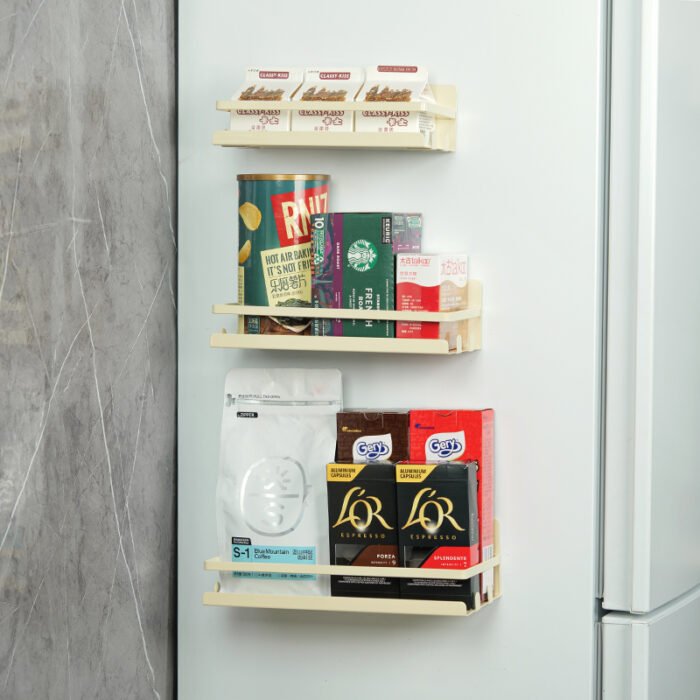 3 Pack Kitchen Refrigerator Storage Magnetic Fridge Shelf Spice Rack MSP1113