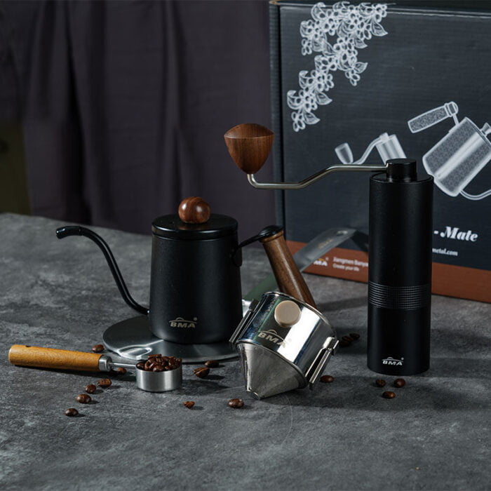 Pour Over Coffee Pot Travel Coffee Brew Set Camping Coffee Kit with Bag CTS003 - Image 8