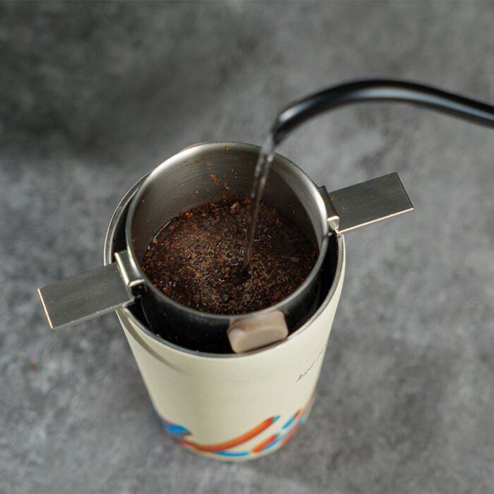 Pour Over Coffee Pot Travel Coffee Brew Set Camping Coffee Kit with Bag CTS003 - Image 6