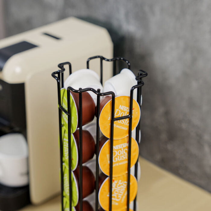 Carousel Storage Organizer Stand Rotating Coffe Pods Holder for Dolce Gusto CH5110 - Image 7