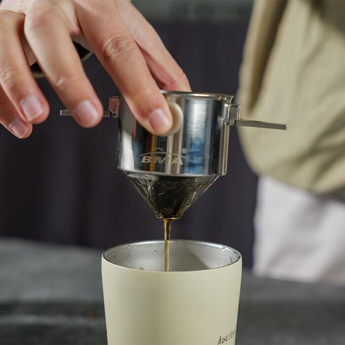 Stainless Steel Foldable Coffee Drip Filter Portable Folding Reusable Coffee Filter CF110