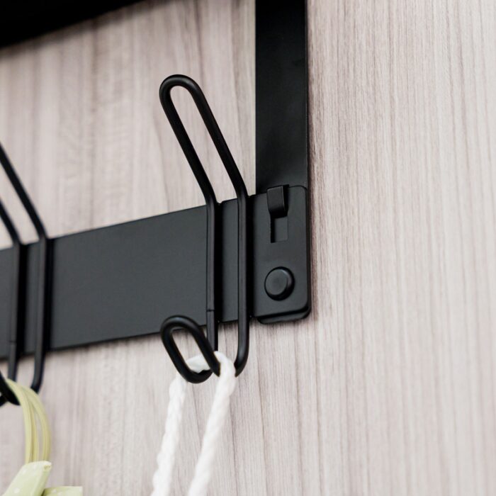Removable Over The Door Hooks Organizer with Over Door Basket Hangers H601 H602 - Image 7