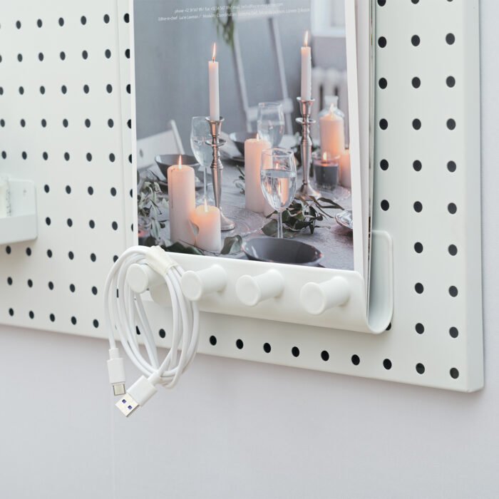 Cutomized Display Board Storage Wall Organizer Pegboard for Home Office B1023 - Image 5