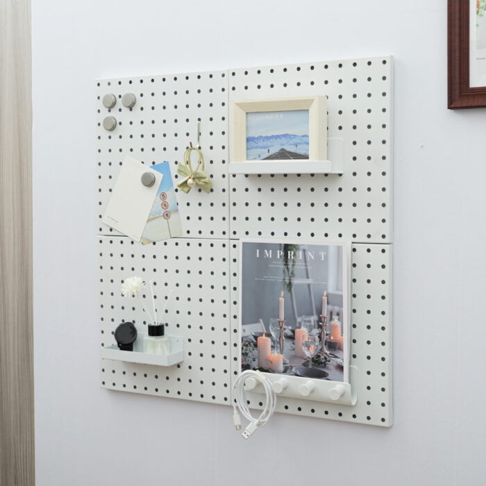 Cutomized Display Board Storage Wall Organizer Pegboard for Home Office B1023